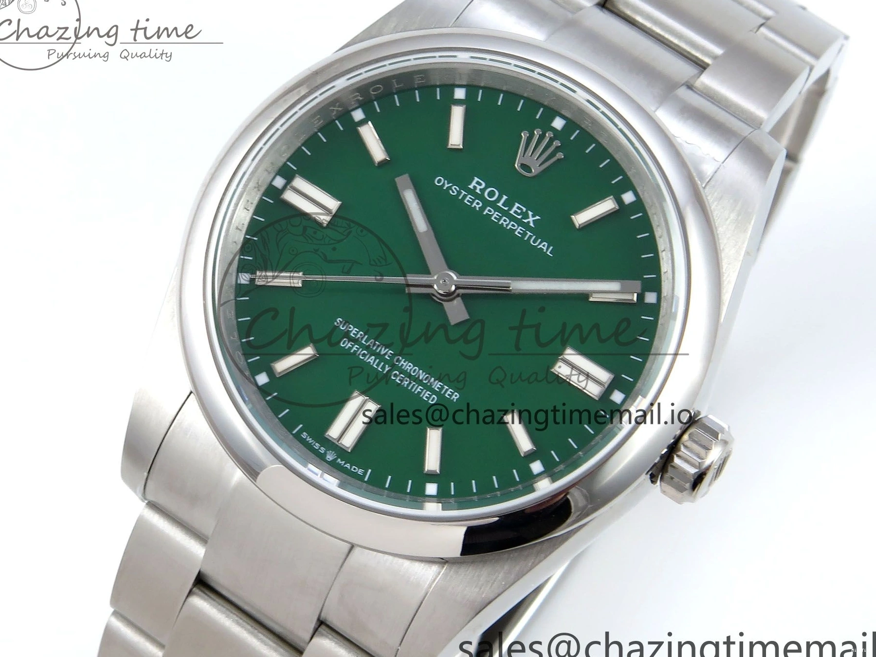 MiroTime 0315 Sustainable Oyster Perpetual 126000 36mm DIWF 1:1 Best Edition 904L Steel Green Dial A 757